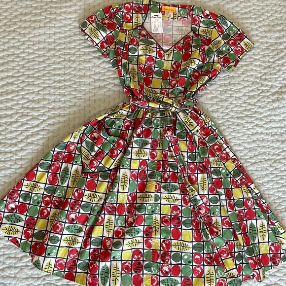 NWT Bernie Dexter Lylian Dress in Fruit Salad L - Picture 6 of 6